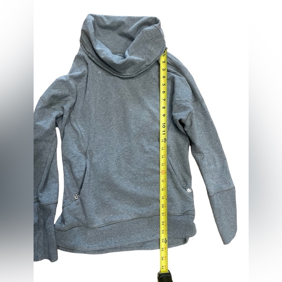 Lululemon Women's Rest Day Pullover Vintage Sports Grey Size 6 - Picture 8 of 12